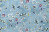 Japanese Fabric A Day in Space - light blue - 50cm