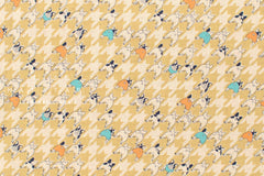 Japanese Fabric Houndstooth Bulldog - C - 50cm