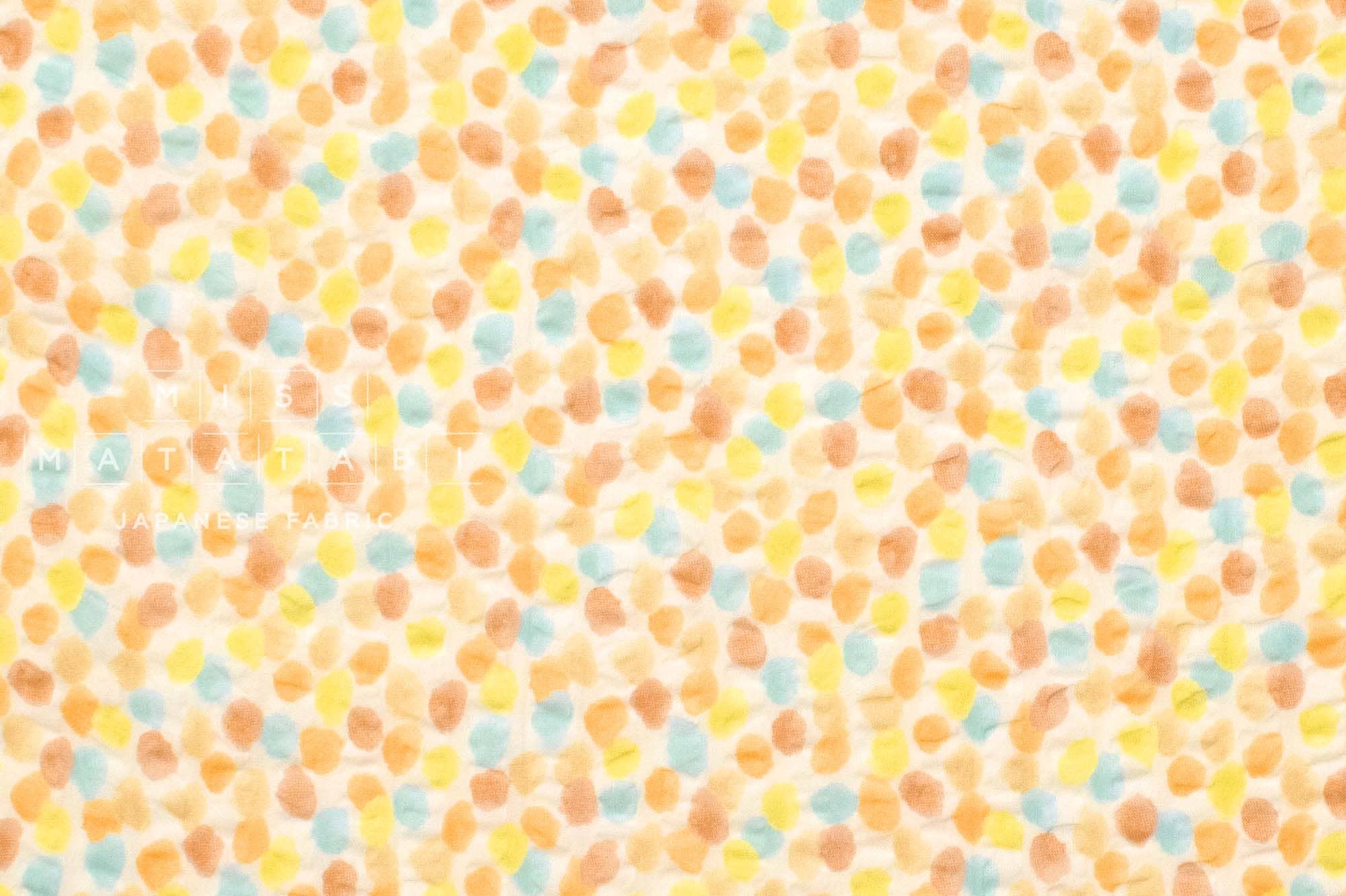 Japanese Fabric Cotton Ripple Confetti Dreams - C - 50cm