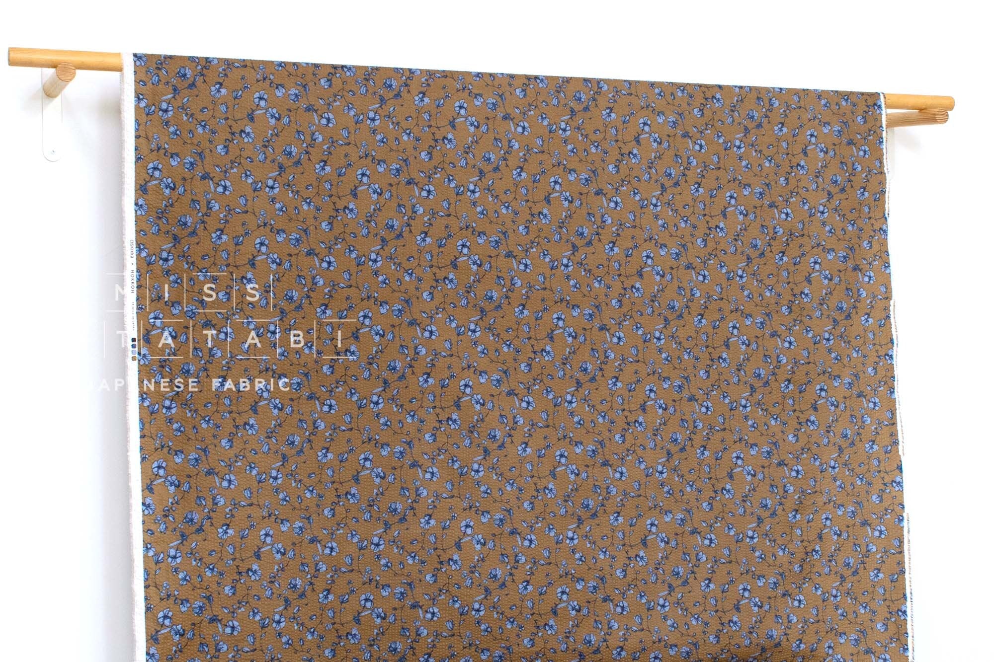 Japanese Fabric Cotton Ripple Clover Field - D - 50cm