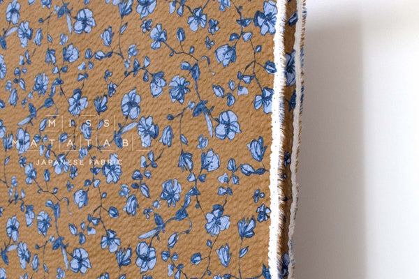 Japanese Fabric Cotton Ripple Clover Field - D - 50cm
