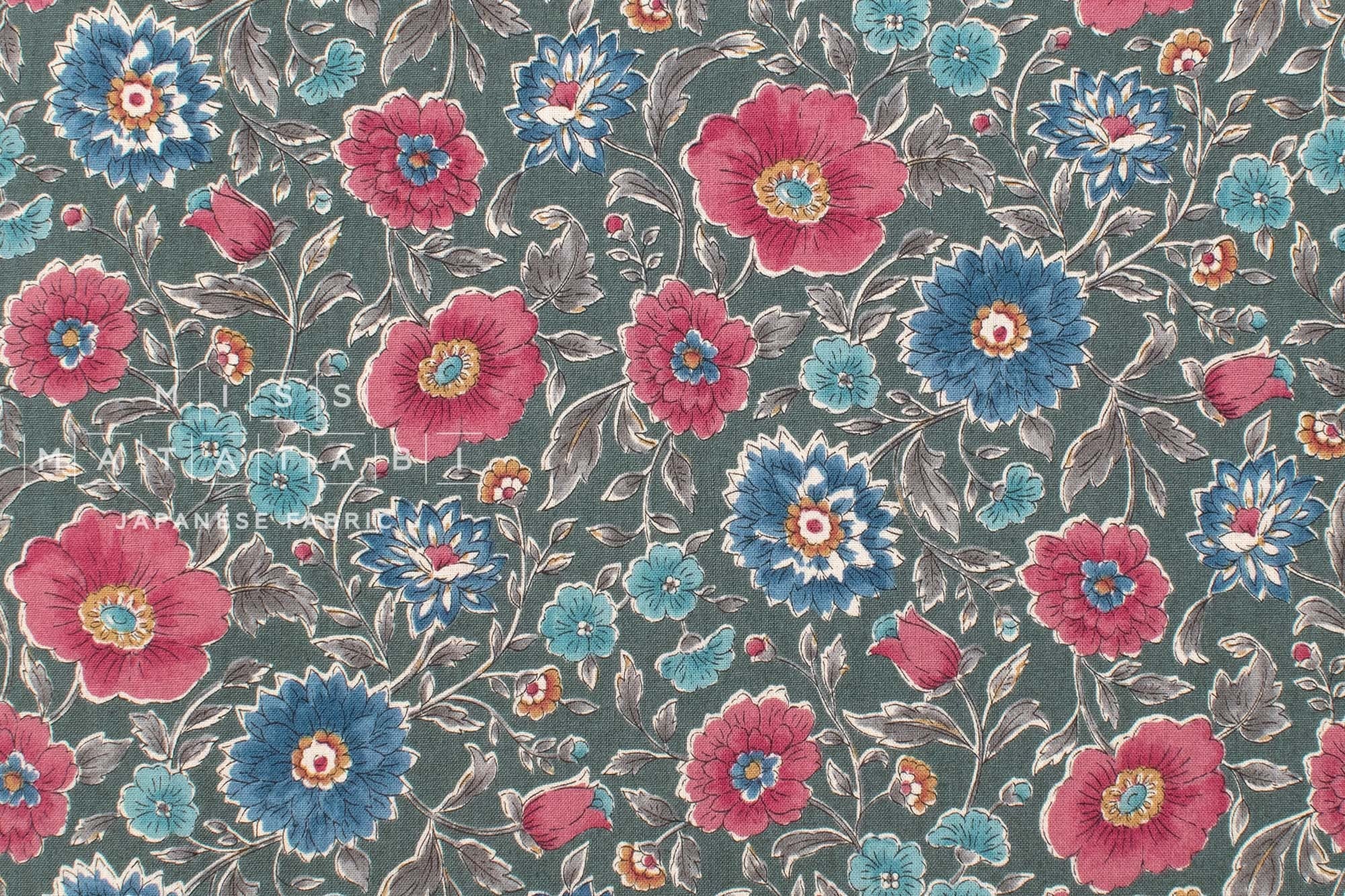 Japanese Fabric Dahlia - D - 50cm