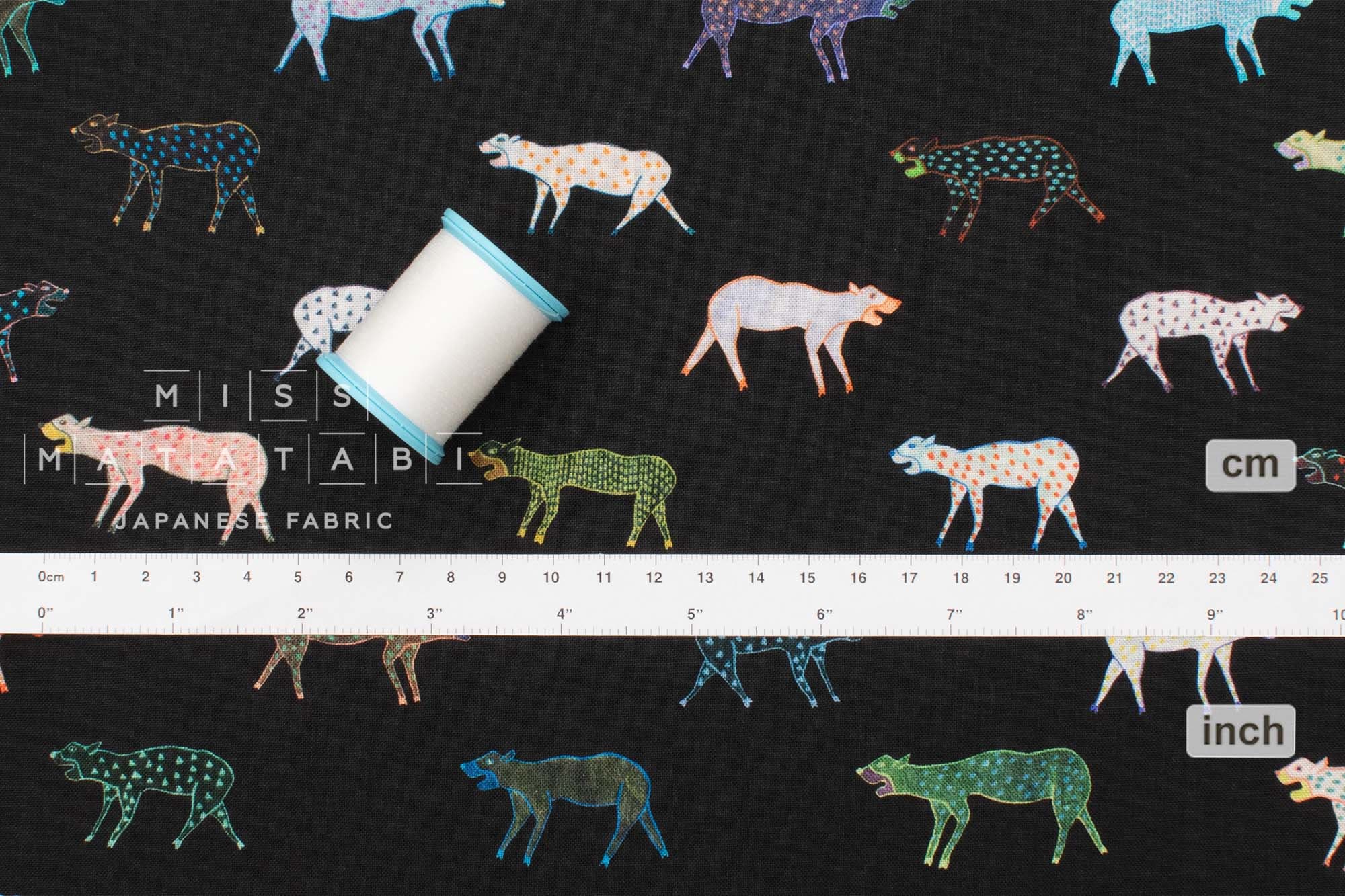 Japanese Fabric Creature - black - 50cm