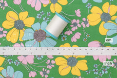 Japanese Fabric Shelly Retro Floral - D - 50cm