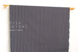 Japanese Fabric Yarn-Dyed Mikawa Momen Stripe - 5 - 50cm