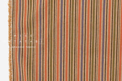 Japanese Fabric Yarn-Dyed Mikawa Momen Stripe - 14 - 50cm