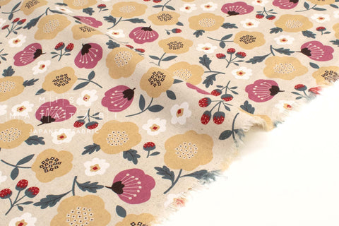 Japanese Fabric Brigitte's Garden - A - 50cm