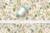 Japanese Fabric Cotton Ripple Serena Floral - D - 50cm