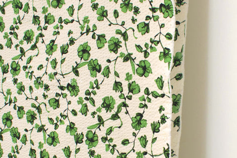Japanese Fabric Cotton Ripple Clover Field - A - 50cm