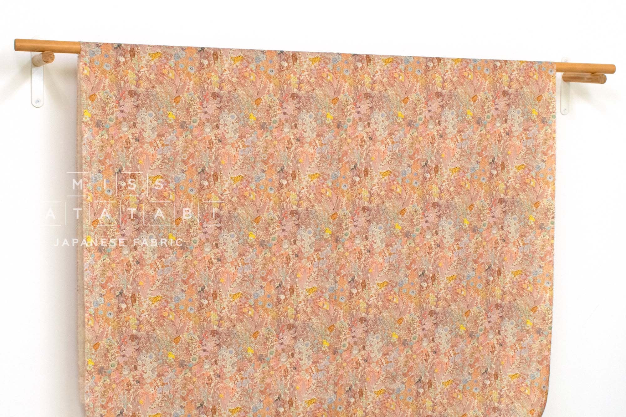Japanese Fabric Botanical Flower - B - 50cm