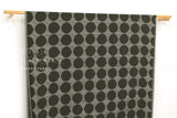 Japanese Fabric Spots Ripple Lawn - grey - 50cm
