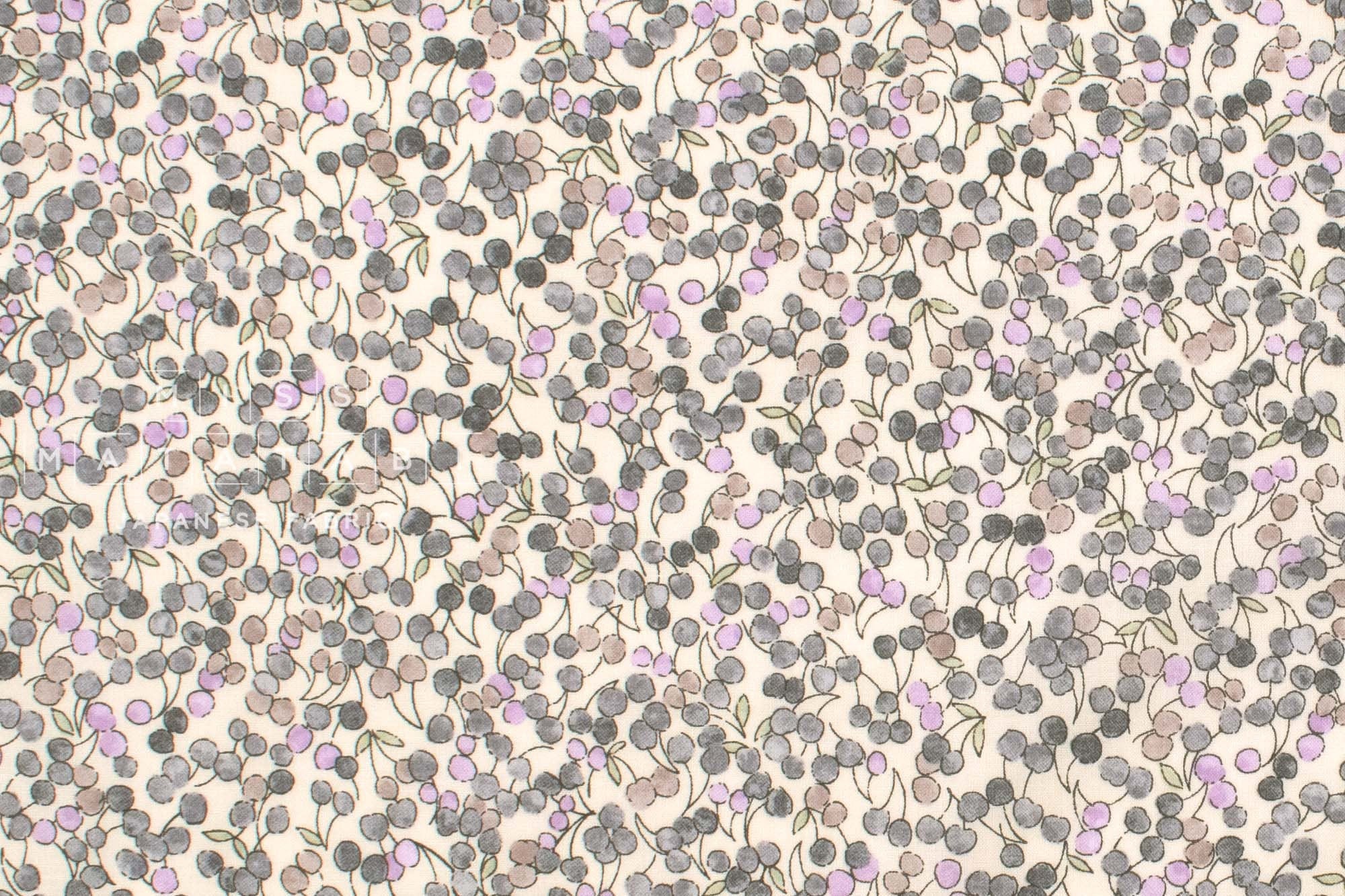 Japanese Fabric Tiny Cherry - D - 50cm