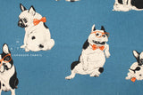 Japanese Fabric French Bulldogs - 50cm