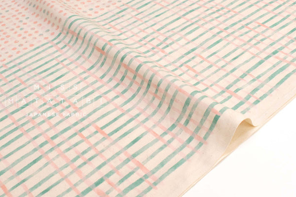 Japanese Fabric Multi Stripe - B3 - 50cm