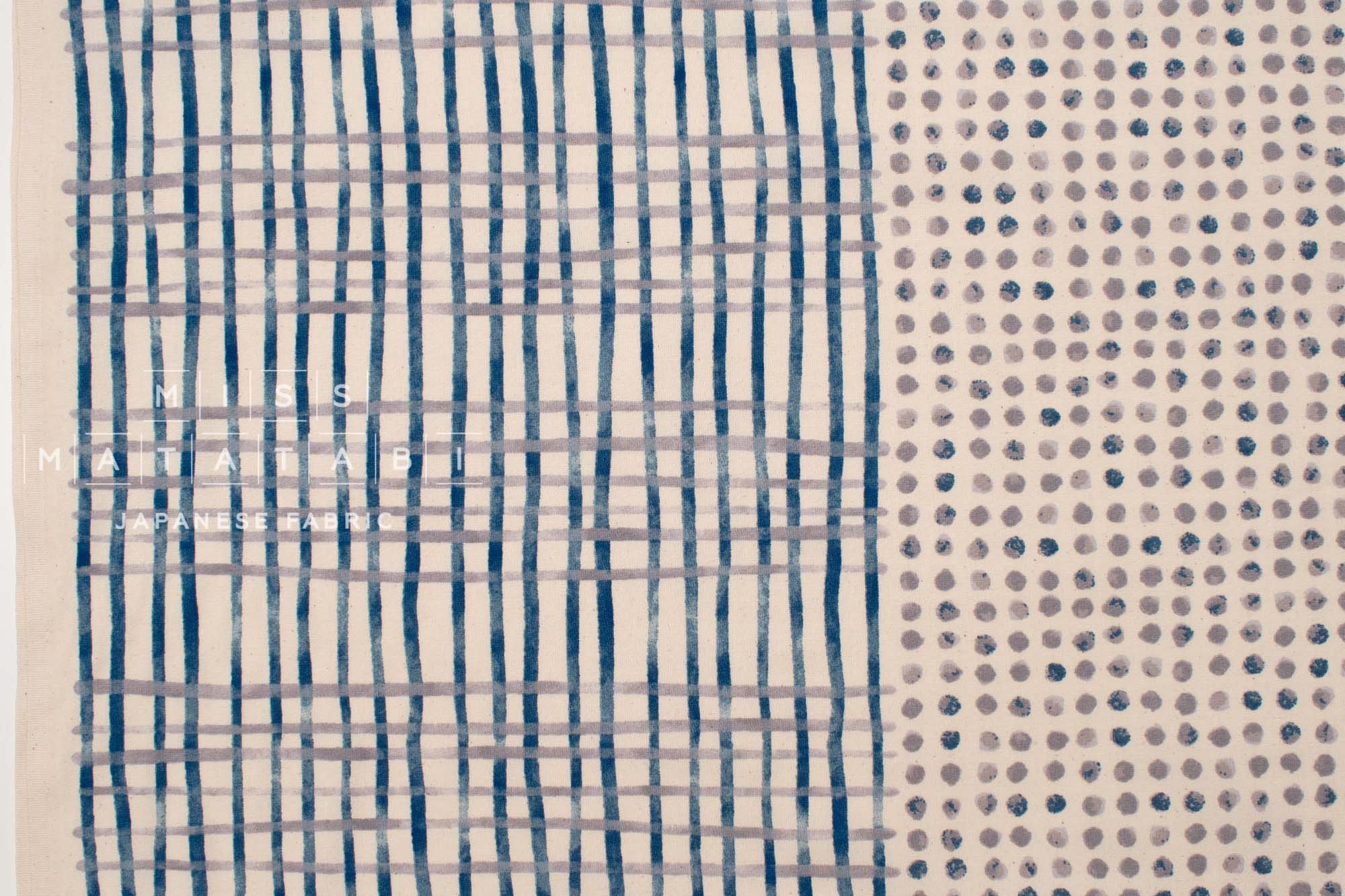 Japanese Fabric Multi Stripe - B4 - 50cm