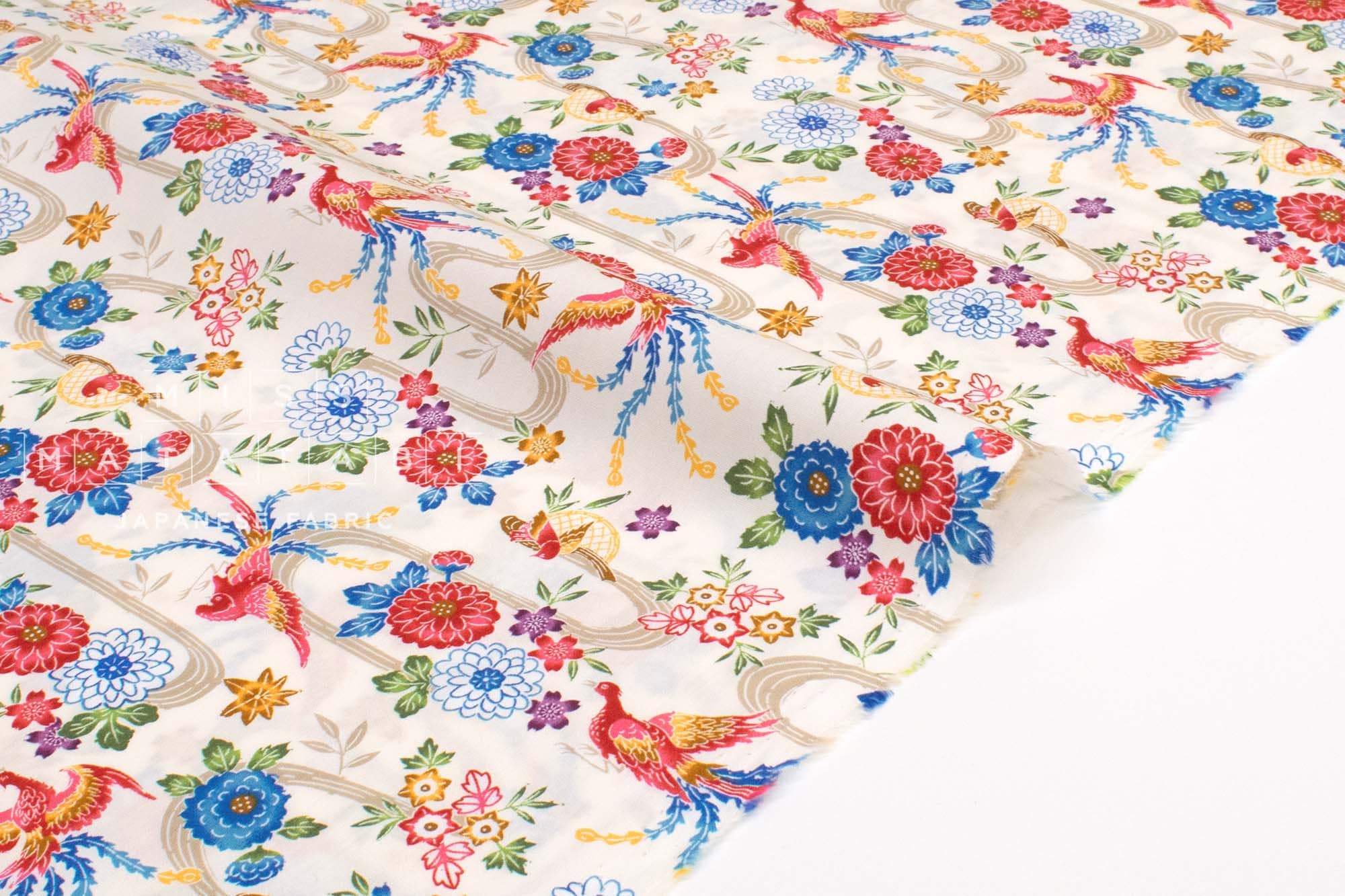 Japanese Fabric Bingata - 50cm