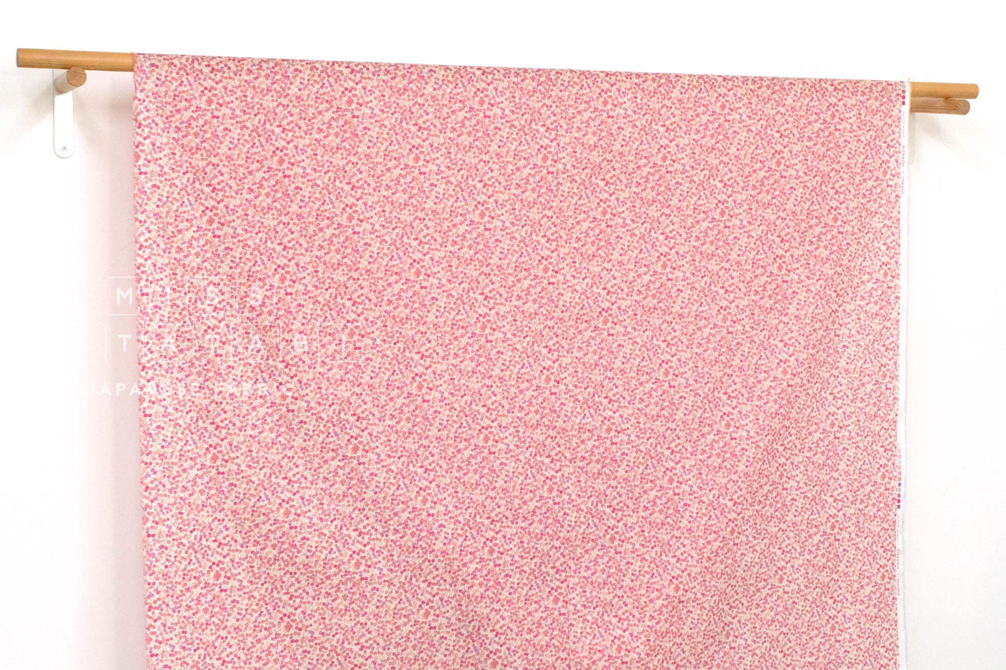 Japanese Fabric Tiny Cherry - C - 50cm