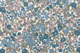 Japanese Fabric Violet's Floral - D - 50cm