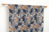 Japanese Fabric Contemporary Art Linen Blend - D - 50cm