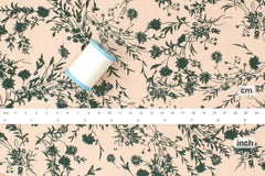 Japanese Fabric Corduroy Fall Garden - A - 50cm
