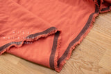 Japanese Fabric Shokunin Collection Azumadaki - coral orange - 50cm