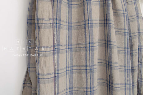 Japanese Fabric Shokunin Collection Yarn-dyed Azumadaki 91 - O - 50cm