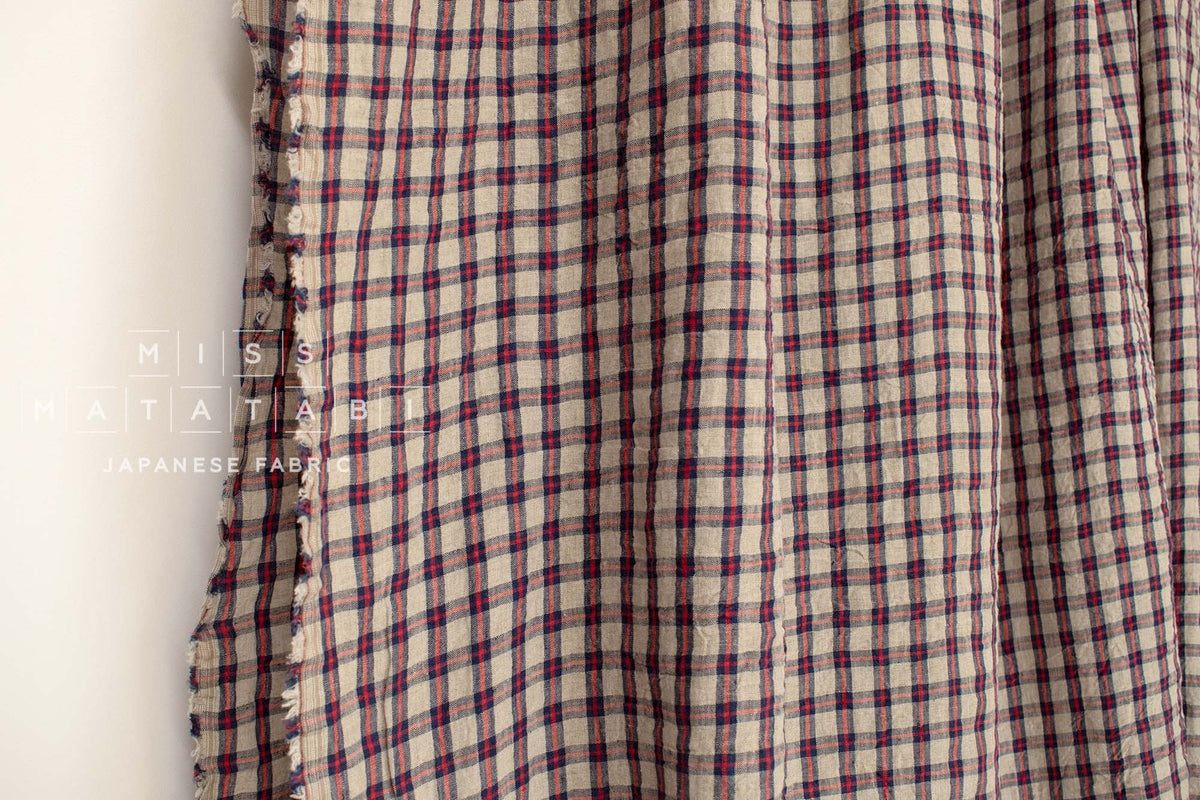 Japanese Fabric Shokunin Collection Yarn-dyed Azumadaki 91 - S2 - 50cm