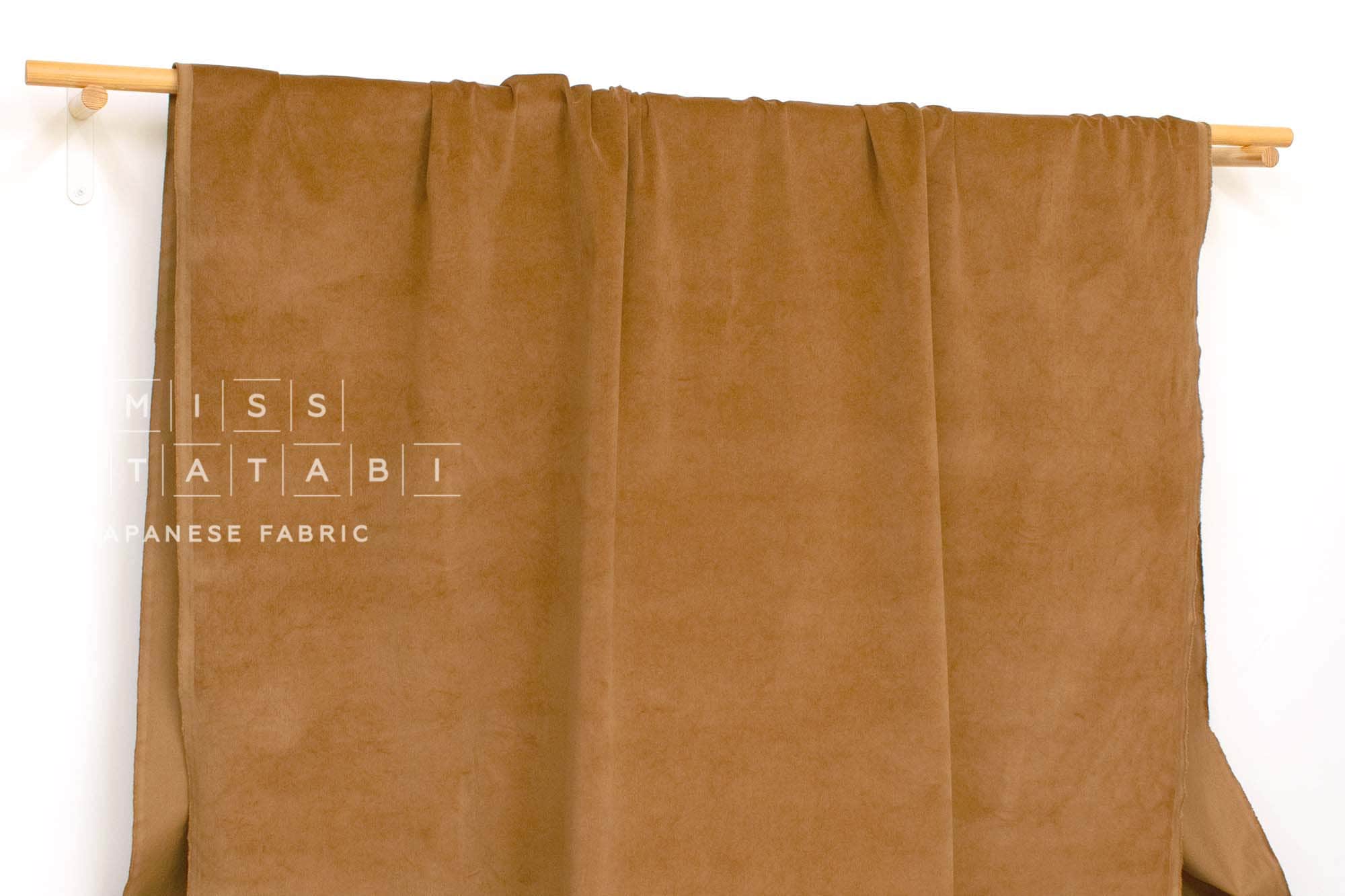 DEADSTOCK Japanese Fabric Corduroy - chestnut - 50cm