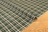 DEADSTOCK Japanese Fabric Corduroy - check - 50cm