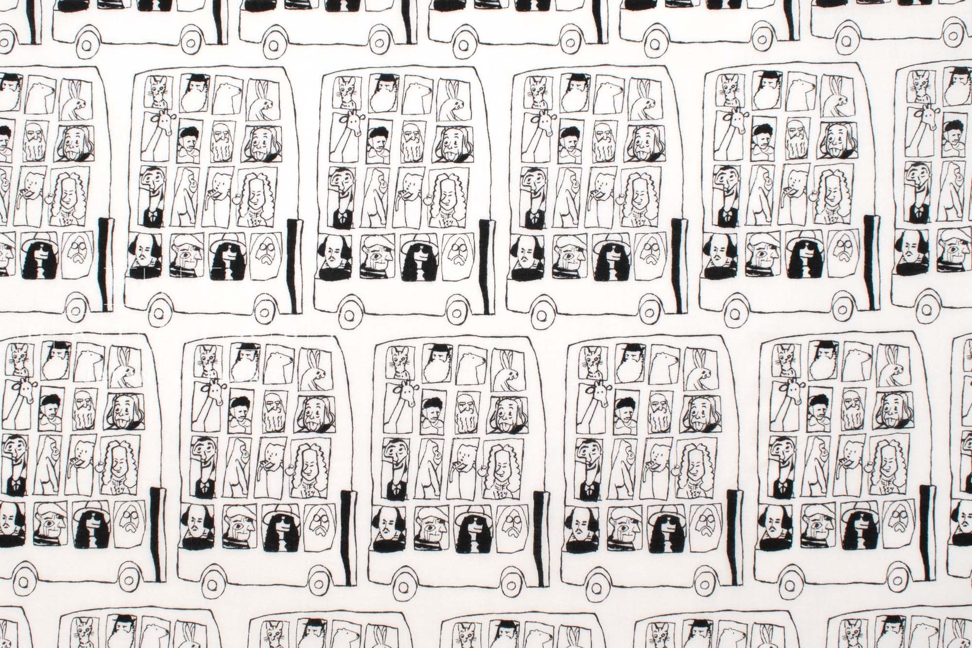 Japanese Fabric Famous Faces - A - 50cm