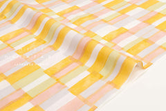 Japanese Fabric Watercolor Check - D1 - 50cm