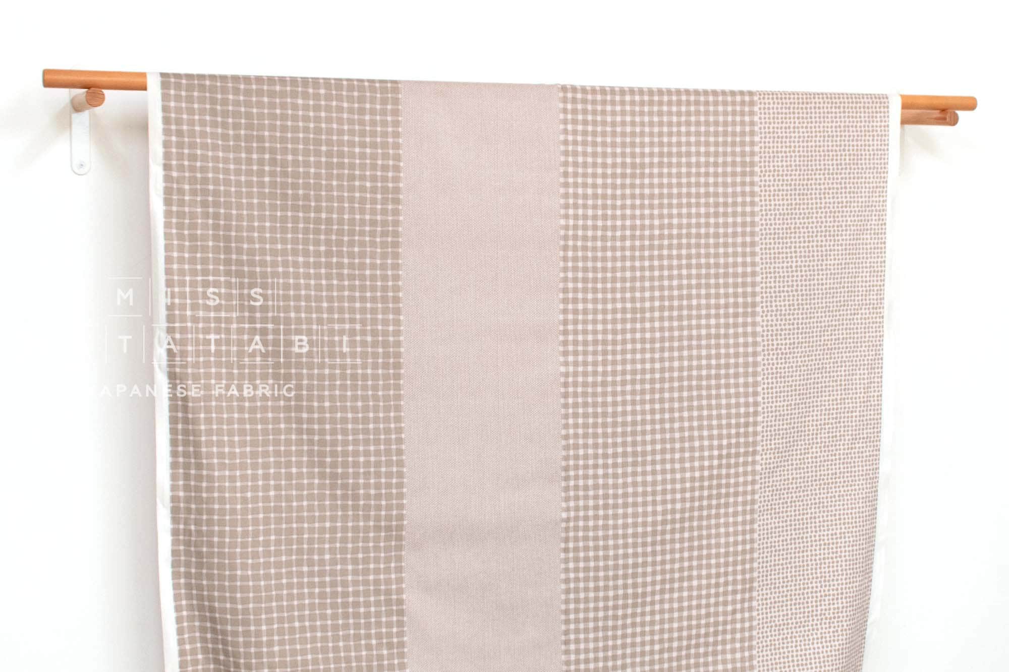 Japanese Fabric Multi Stripe - A3 - 50cm