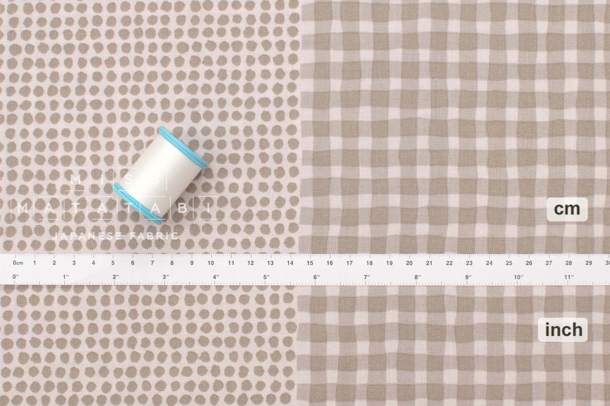 Japanese Fabric Multi Stripe - A3 - 50cm