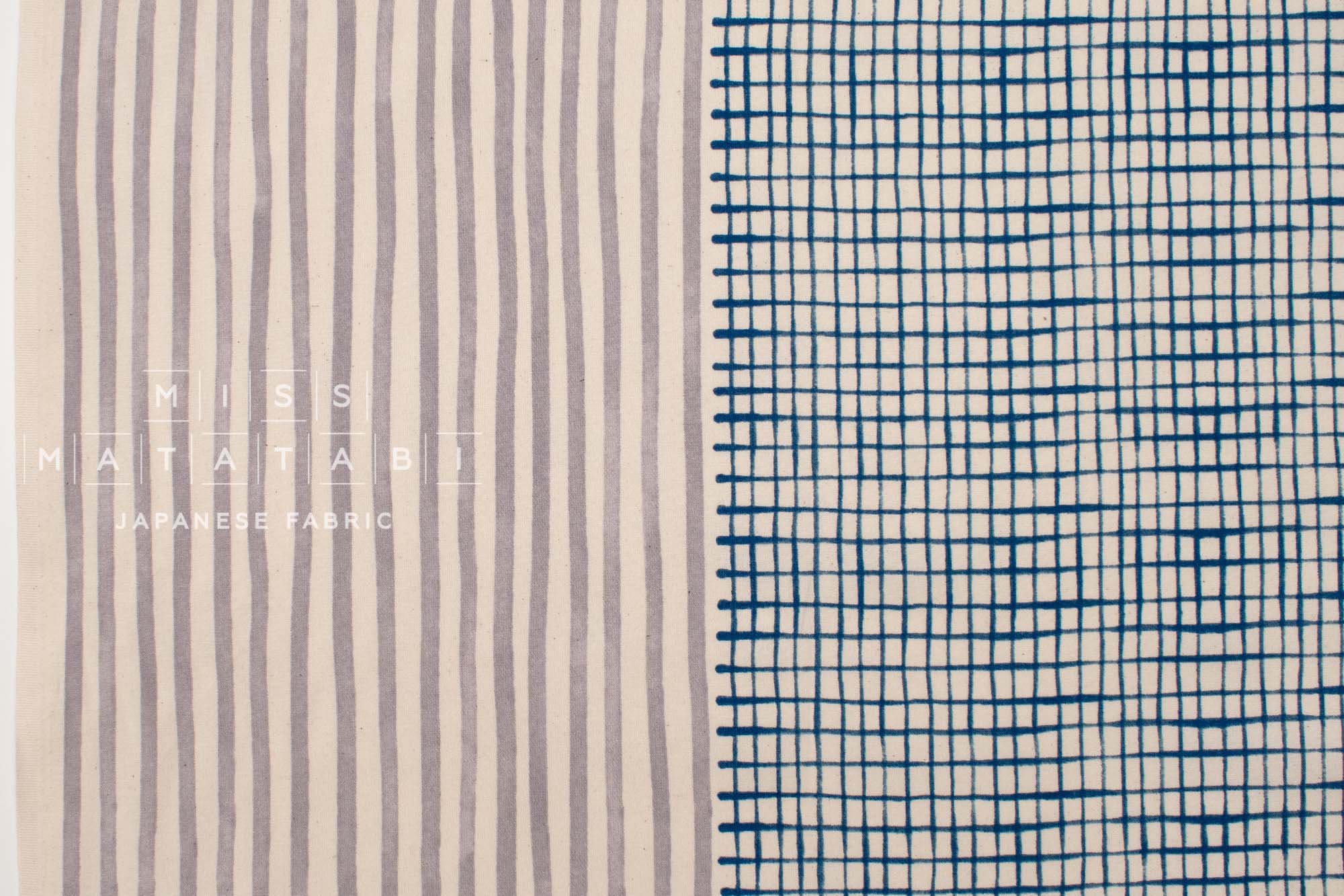 Japanese Fabric Multi Stripe - B4 - 50cm