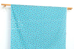 Japanese Fabric Mt Fuji in the Clouds - C - 50cm