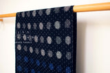 Shokunin Collection Kurume Kasuri Sun-dried Indigo Fabric - 2 - 50cm