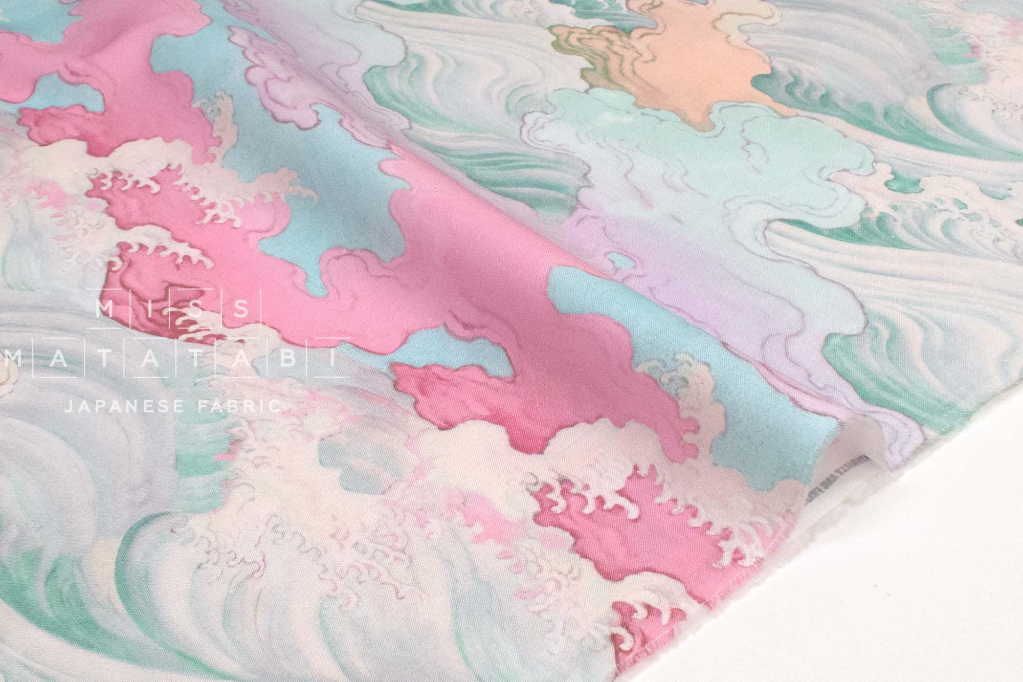 Japanese Fabric Cloudscape - A - 50cm
