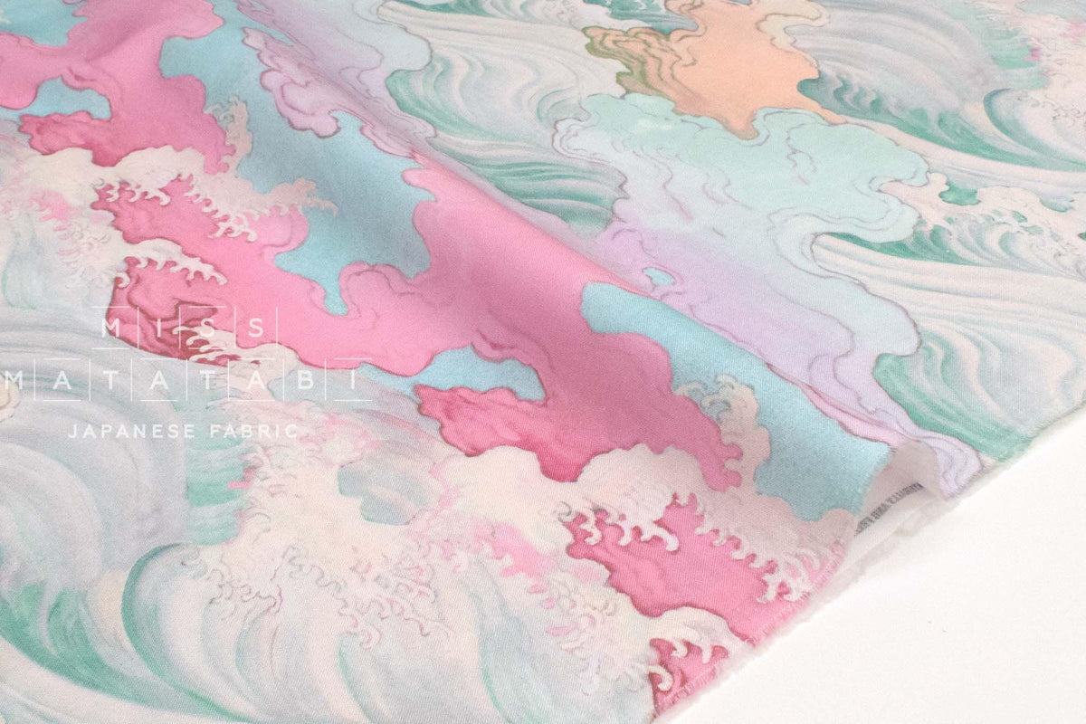 Japanese Fabric Cloudscape - A - 50cm
