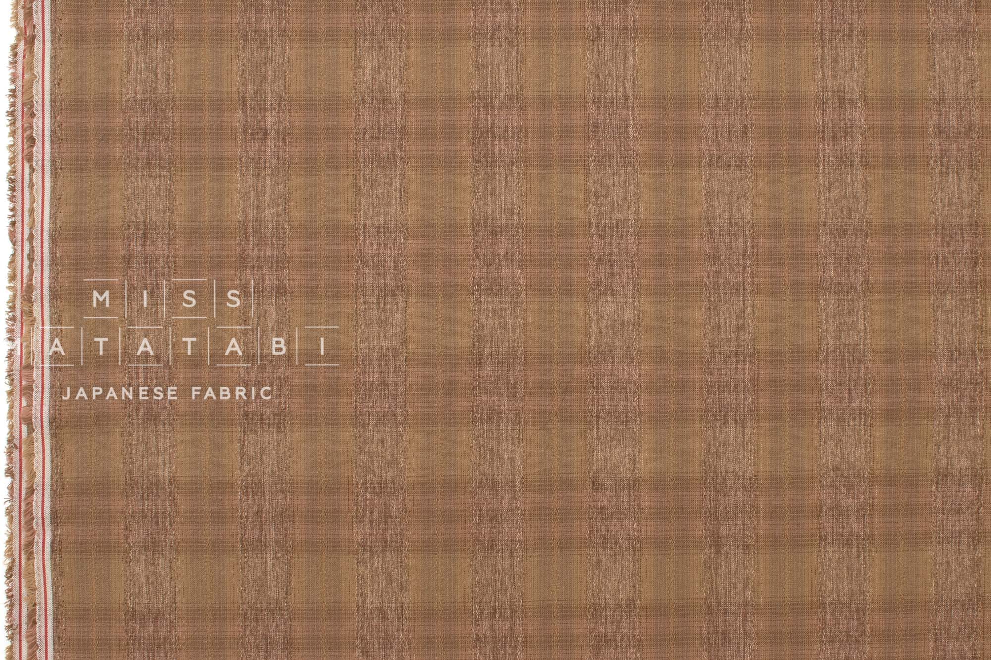 DEADSTOCK Japanese Fabric Yarn-Dyed Cotton Check - E - 50cm