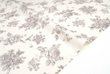 DEADSTOCK Japanese Fabric Rosie's Floral - off white - 50cm