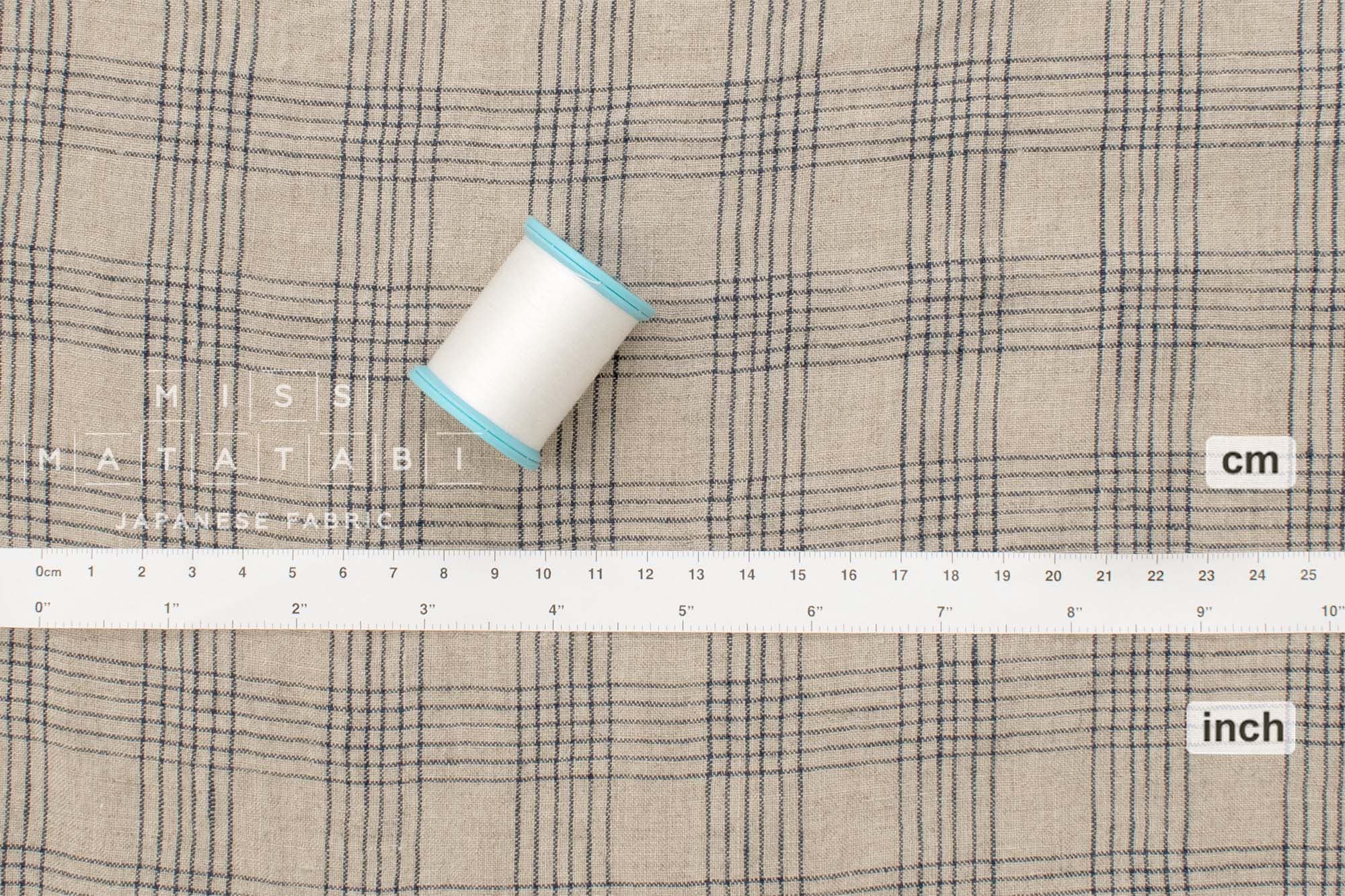 Japanese Fabric Shokunin Collection Yarn-dyed Azumadaki 91 - T - 50cm