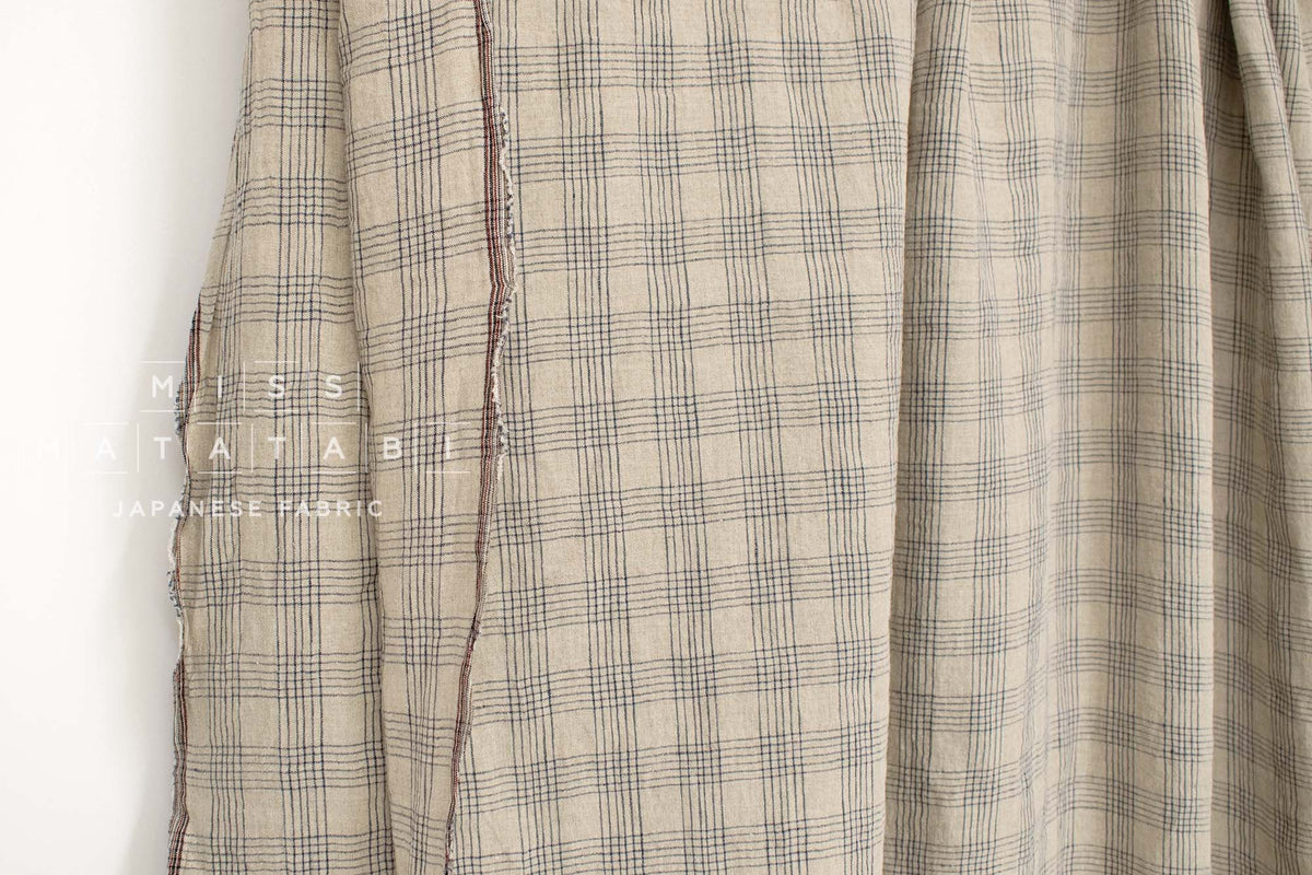 Japanese Fabric Shokunin Collection Yarn-dyed Azumadaki 91 - T - 50cm