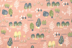 Japanese Fabric Corduroy Into the Woods - B2 - 50cm