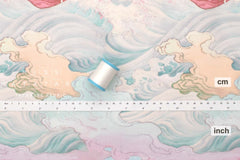 Japanese Fabric Cloudscape - A - 50cm