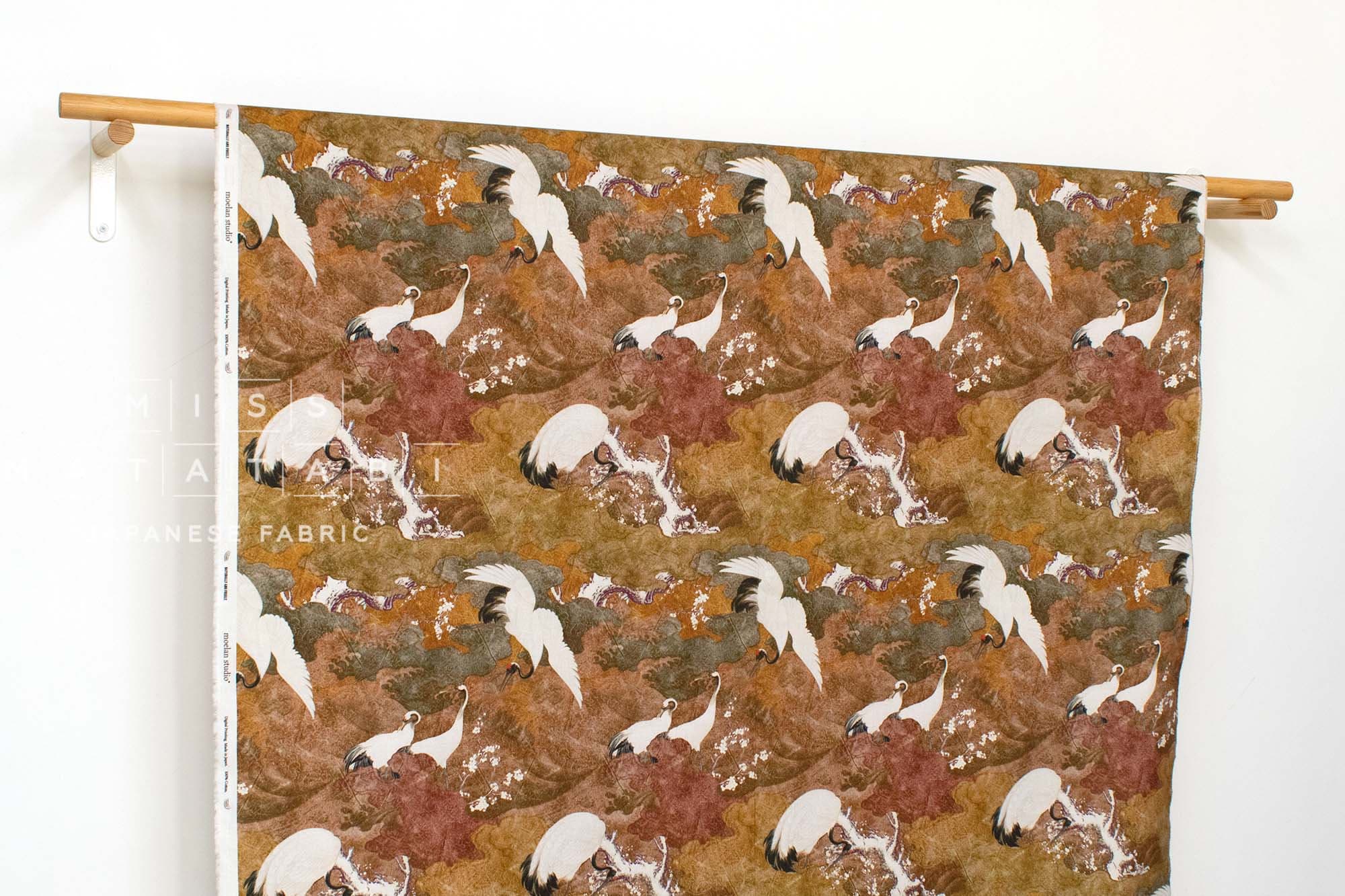 Japanese Fabric Crane Couple - B - 50cm