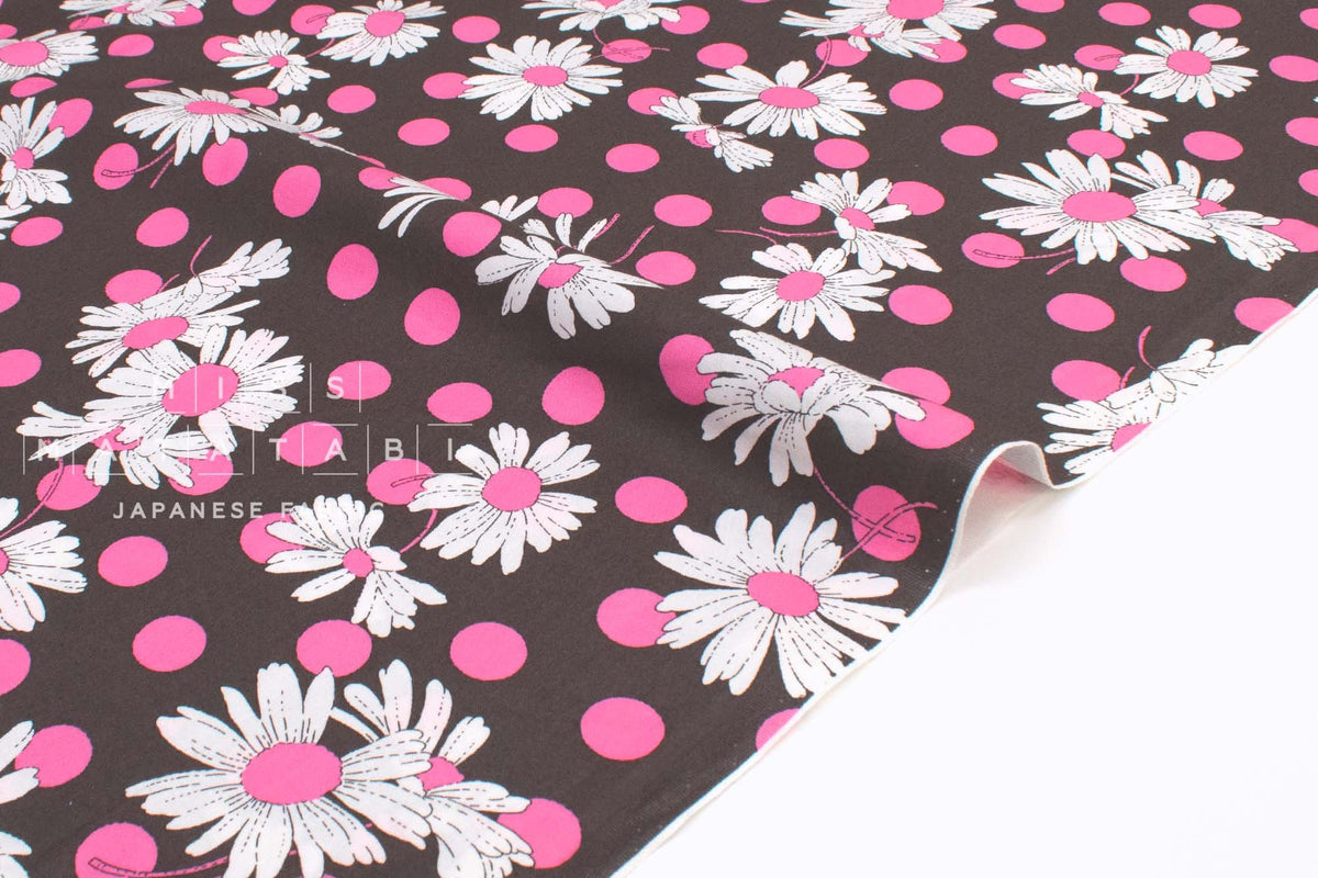 Japanese Fabric Petit Joli Daisy - C - 50cm