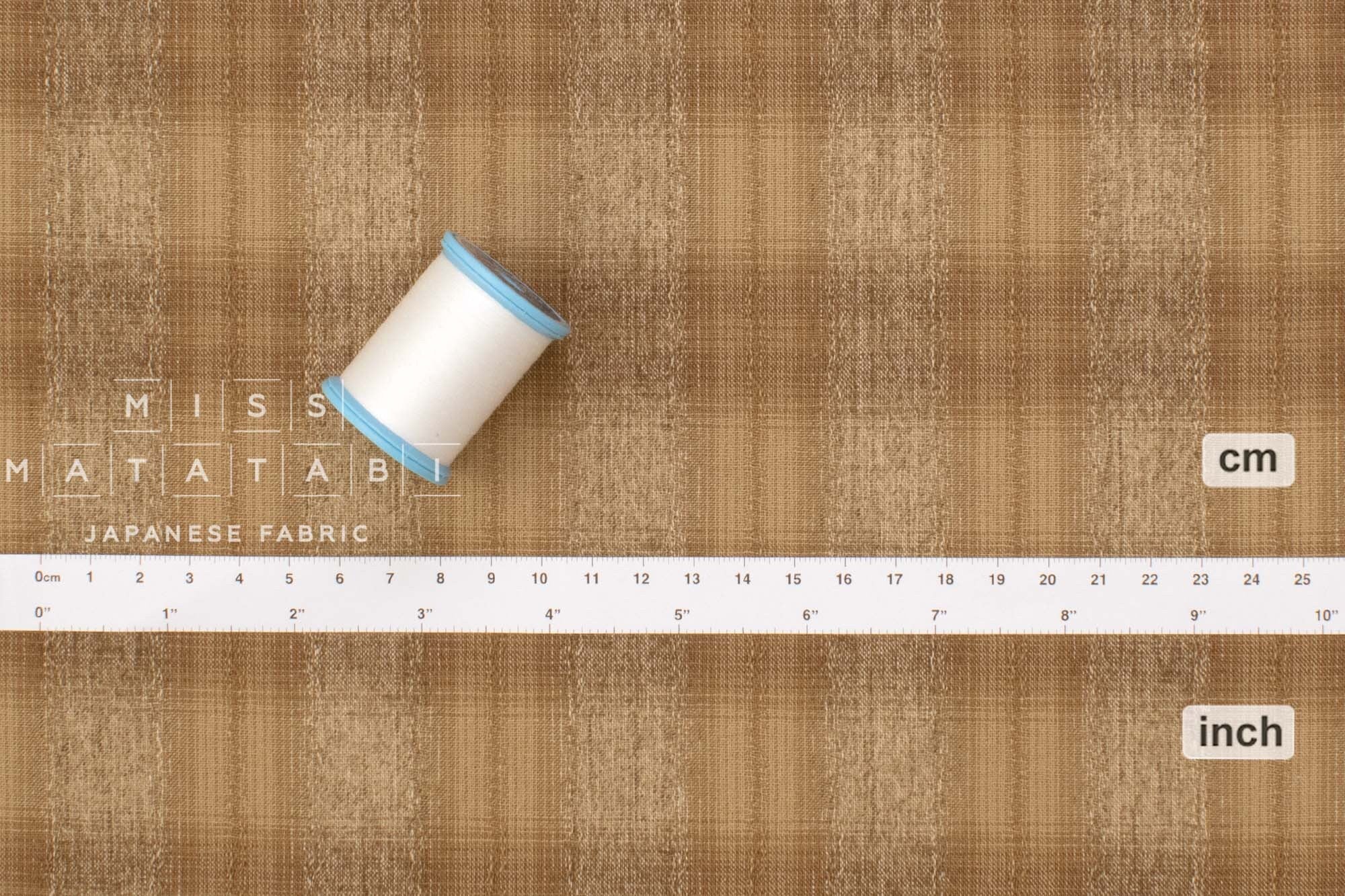 DEADSTOCK Japanese Fabric Yarn-Dyed Cotton Check - F - 50cm