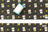 Japanese Fabric Traditional Series Maneki Neko - A - 50cm