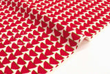 Japanese Fabric So Many Strawberries - cream, red - 50cm