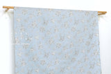 DEADSTOCK Japanese Fabric Rosie's Floral - blue - 50cm